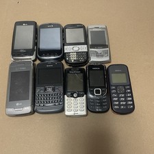 Mixed Lot Cell Phones all brands, some vintage, UNTESTED for parts/repairs/props