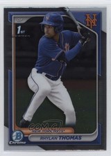 2024 Bowman Chrome Prospects Rhylan Thomas #BCP-217 1f0j