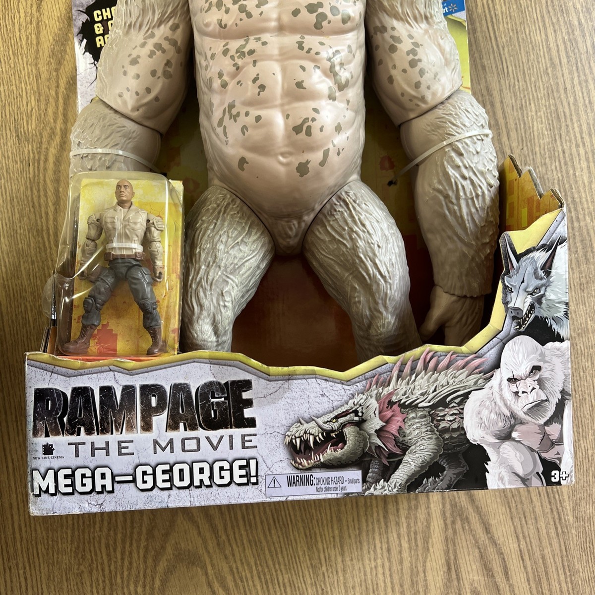Warner Bros. Rampage The Movie Mega George Action Figure - 31109