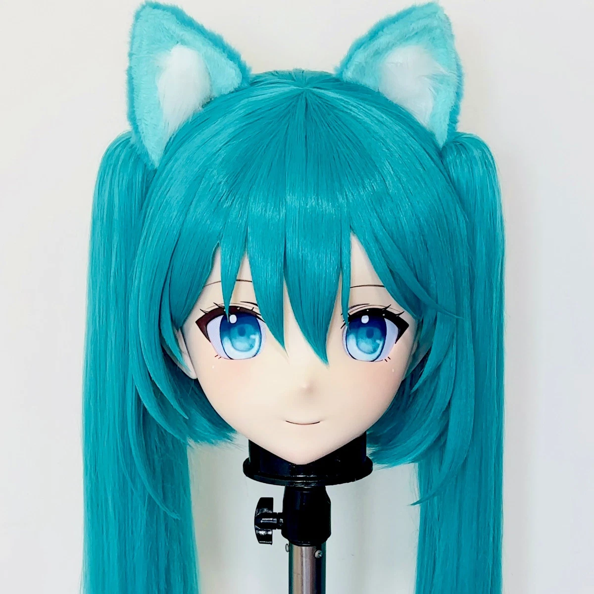 (Auf Lager) Vollkopf verschließbar crossdress Cosplay Anime Kigurumi Maske