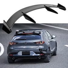 For Mazda 3 5dr Hatchback 2019-2026 52 Glossy Black Rear Hatch Spoiler Lip Wing