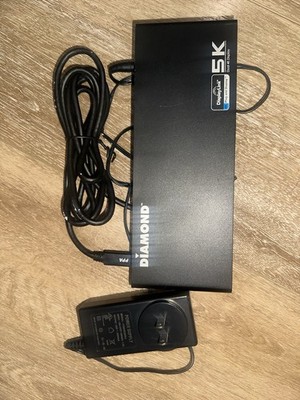 Diamond Multimedia DS6950 5K Dual 4K USB Docking Station DisplayLink HDMI DP