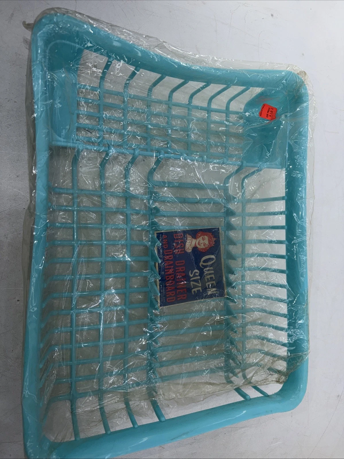 Vintage Dish Strainer Queen Size Rare Drainer