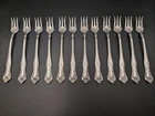 STRATFORD BY INTERNATIONAL STERLING SEAFOOD COCKTAIL FORKS SET OF 12
