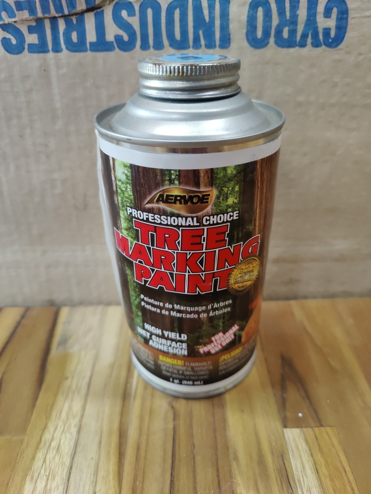 Aervoe 6350Q Blue Professional Choice Tree Marking Paint 1 Quart 5 Pack