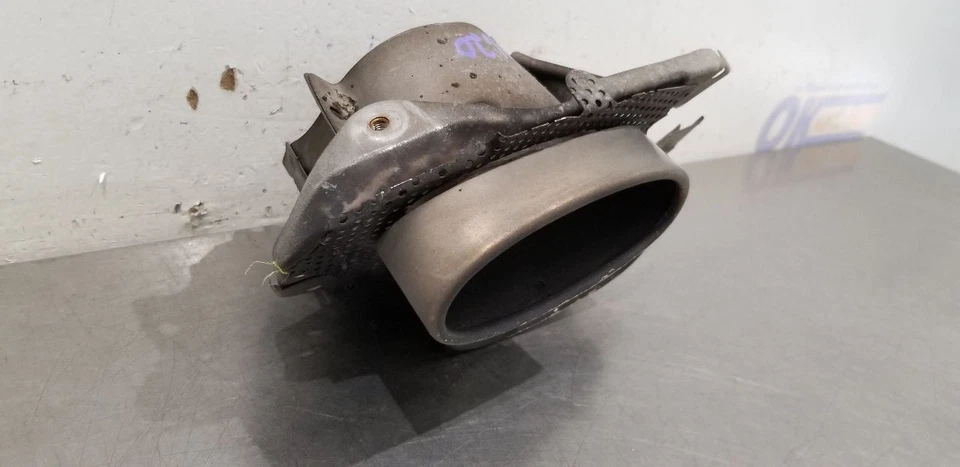 12 LEXUS IS F REAR BUMPER EXHAUST SURROUND TIP RIGHT PASSENGER - Image 4 of 4