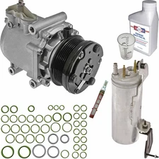 For Mercury Mountaineer 2002 2003 2004 Omega AC Compressor w/ A/C Repair Kit CSW