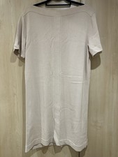 Cos Beige Short Sleeve Dress Size S NEW