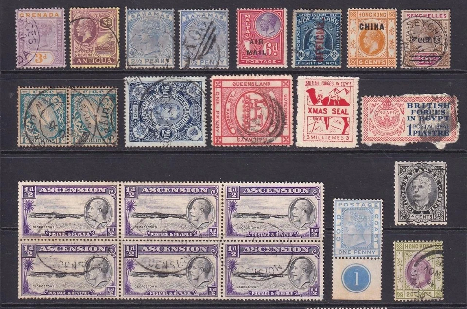 Br Commonwealth Mixed Stamps. QV - GVI. MM, Used. Cat app £840 - Image 2 of 4