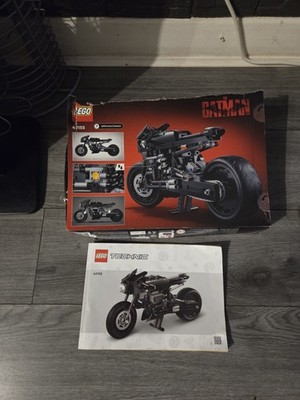 LEGO TECHNIC 42155 THE BATMAN BATCYCLE angefangen
