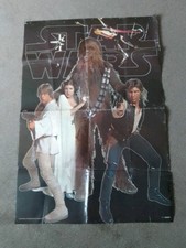 Vintage Star Wars Poster 1977 By Scandecor