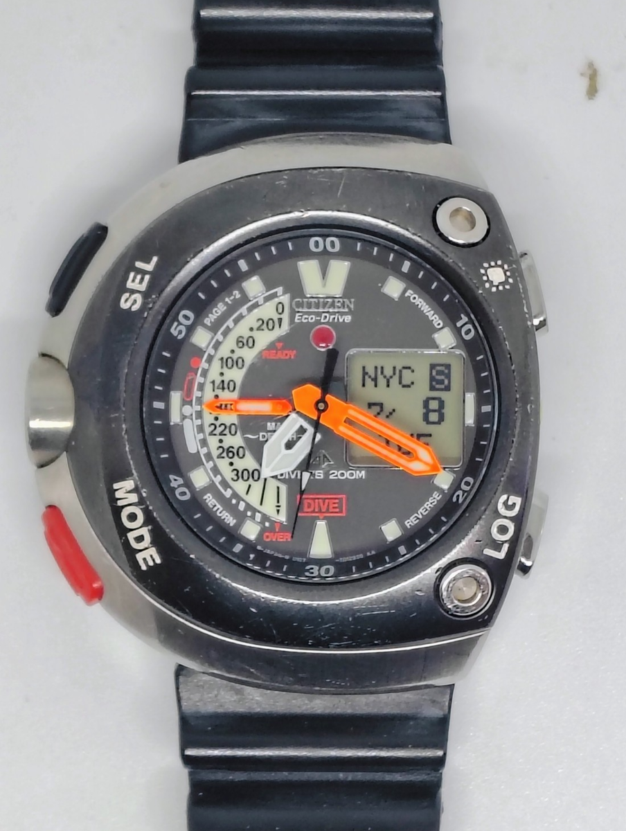 Citizen Promaster AQUALAND Eco-Drive Divers 200M Watch U107