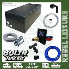 60L Underslung Fresh Water Tank & Back Fill Kit 800mm(L) x 350mm(W) x 250mm(H)