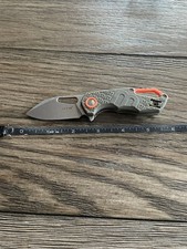 MKM Isonzo Pocket Folding Knife with Pocket Clip