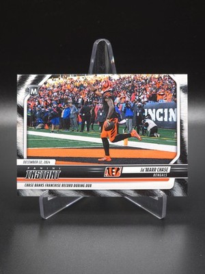 FRANCHISE RECORD! Ja'Marr Chase 2024 Panini Instant Milestone Tiger #222 SP #1/5