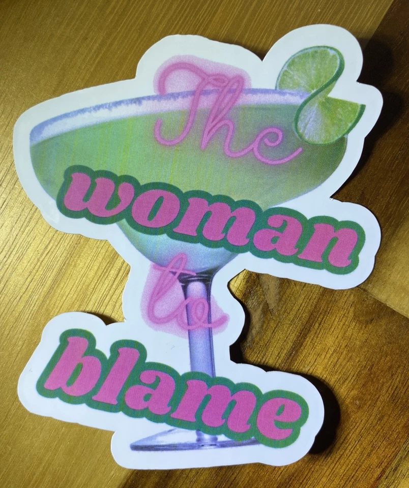 SET of 3!! Margaritaville Stickers It's 5 o'clock Somewhere Sticker WATERPROOF! - Image 3 of 4