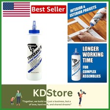 16 oz Water-Resistant Wood Glue for Woodworking, Repairs  Crafts