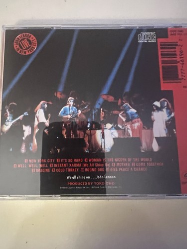 John Lennon - Live In New York City - CD! The Beatles! - Foto 6 di 8