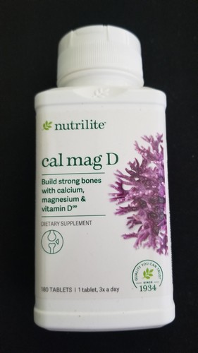 Amway Nutrilite Cal Mag D 180 tablets exp 05/2026