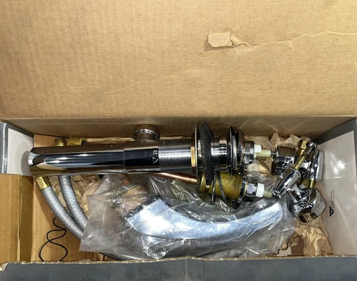 Delta Bathroom Faucet Set Model 3544 WF MPU w/ Pop-up Award Collection