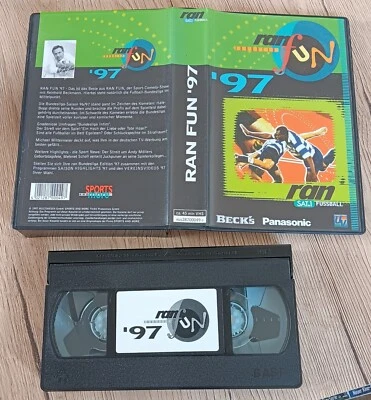 VHS RAN FUN 97 : FUN SAT.1  Sport-Comedy-Show mit Reinhold Beckmann Sammler TOP* - Bild 1 von 4