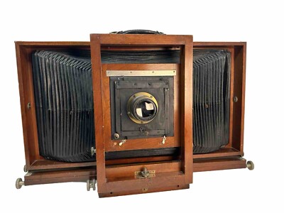 Early 1900's 8X20 Korona Panoramic View Camera With Vintage Brass Lens