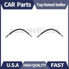 Rear Brake Hydraulic Hose Brake Line 2X Sunsong For Jaguar XJS 1993-1995