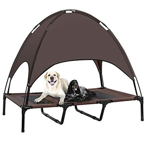 outdoor pet bed with canopy