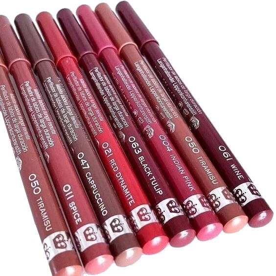 Rimmel 1000 Kisses Lip Liner Swatches