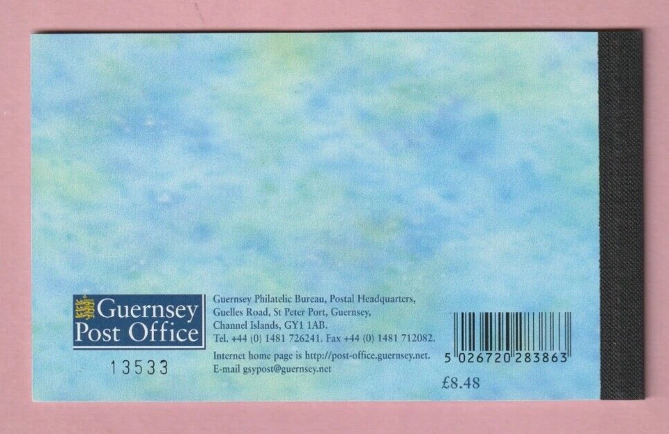 Guernsey - Alderney Prestige booklet 1998, Garrison Island. ASB6 - Image 2 of 2