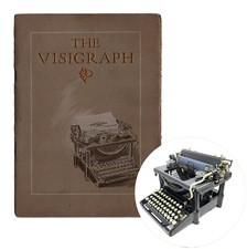 Repro Visigraph Typewriter Trade Catalog Vtg History Antique New York NY thumbnail