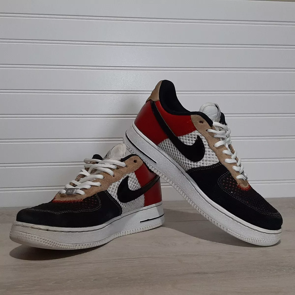 Nike Air Force 1 Low Alter Reveal Men s Size 8.5 Black Red DO6110 100