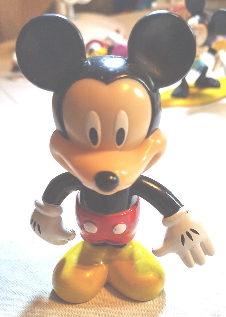 その他 Mickey Collectible Action Figure 2008 2008 YEAR OF THE MOUSE, MICKEY & MINNIE MOUSE COLLECTIBLE