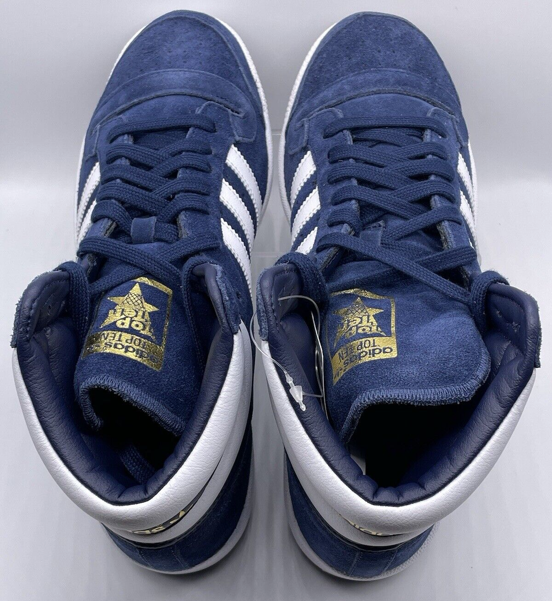 adidas TOP TEN HI F37661 ネイビー・スエード 26cnm adidas Originals Mens Top Ten Hi Collegiate Navy Suede