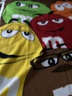 M&M World Fleece Throw Blanket 60" X 50" Mars Official Candy Sheet — photo 2