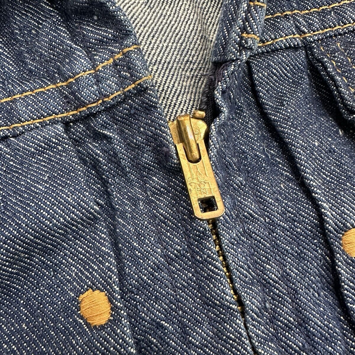 Vintage 1950s Wrangler 11MJZ Size 14 Kids Denim Jacket Made Vintage 1950s Wrangler 11MJZ Size 14 Kids Denim Jacket Made
