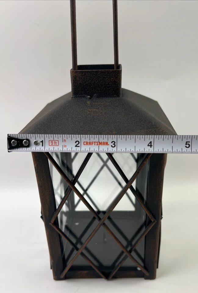 Linterna de alta resistencia con tapa extraíble candelabro 12,25 pulgadas de alto Foto 4 de 4