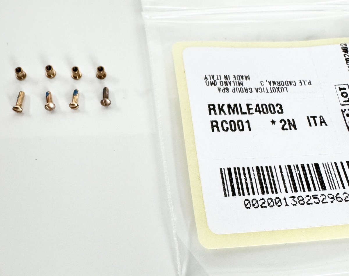 Chanel CH4244 Sunglasses Replacement Golden Mounting Lenses Screws