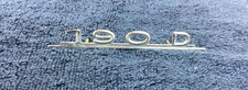 Mercedes Benz Ponton W110 190d 4d Radio Plate Glove Box Badge Emblem Mercedes Benz Ponton W110 190d 4d Radio Plate Glove Box Badge Emblem