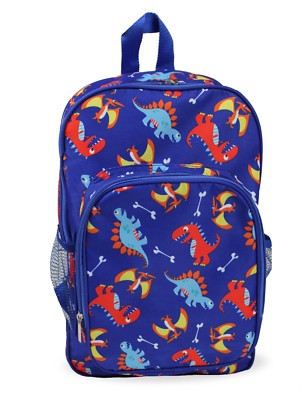 blue dinosaur backpack