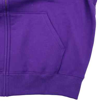Supreme Champion Zip Up Hooded Sweatshirt Purple | eBay