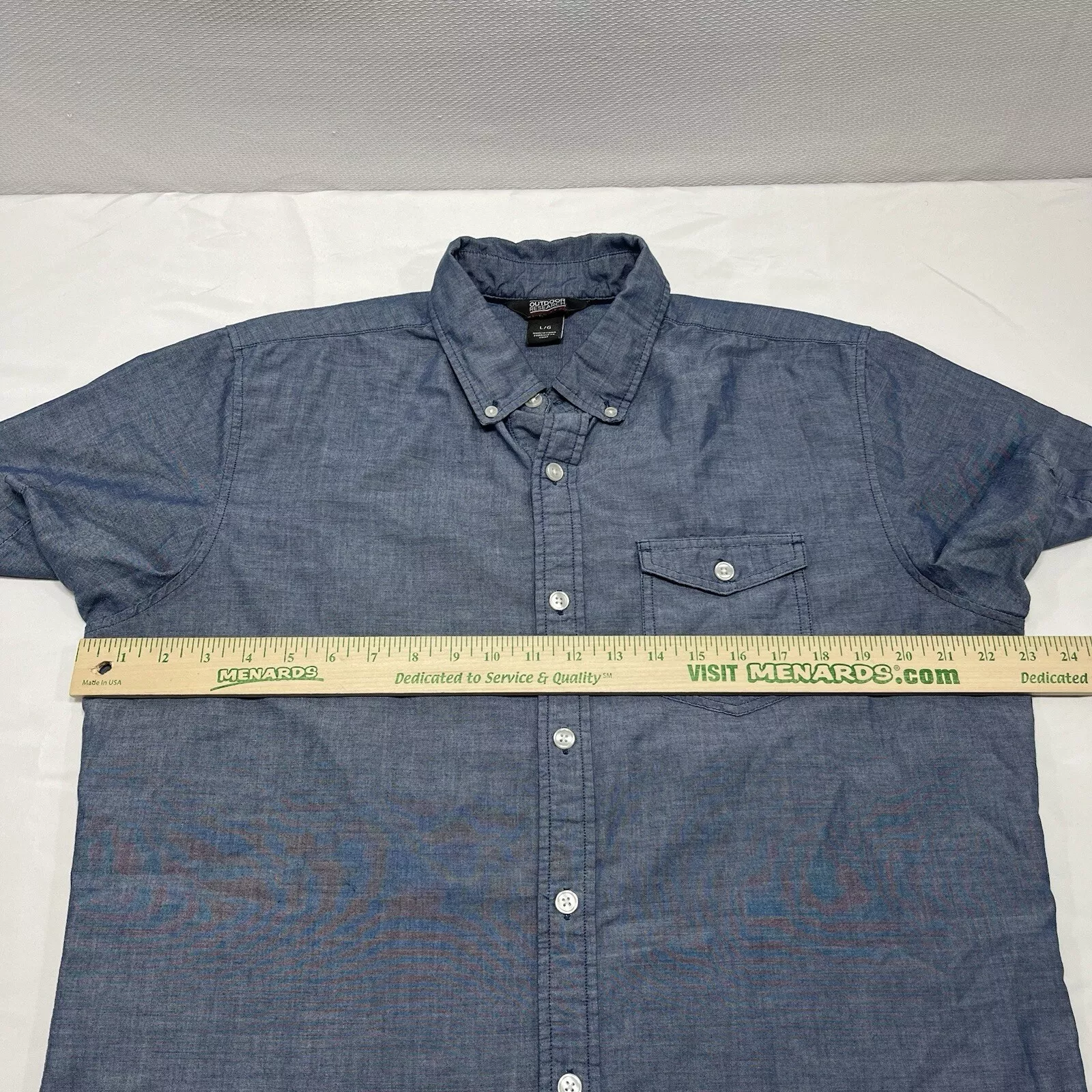 outdoor-research button down short sleeve casual shirt