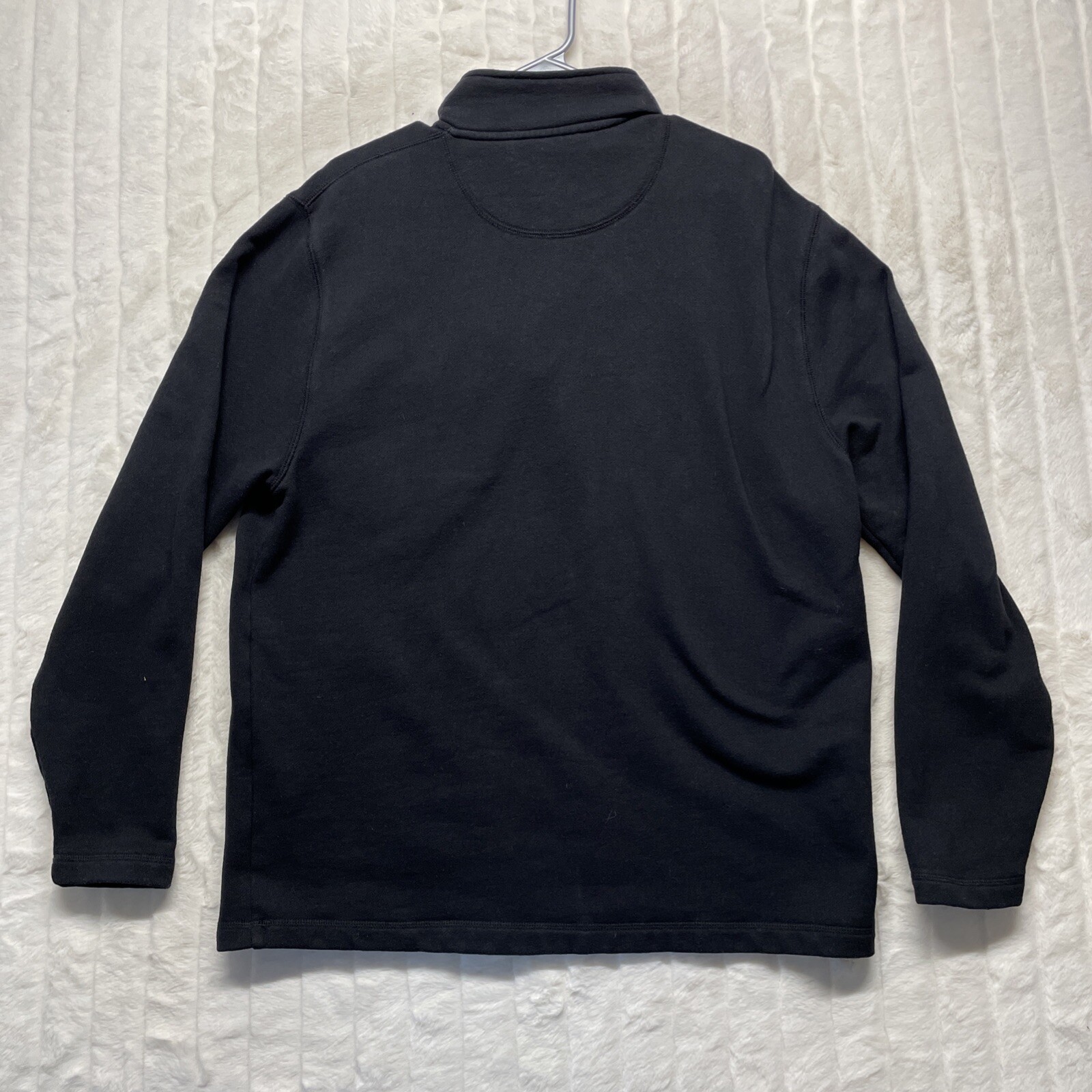 Pendleton  Black 1/4 Zip Pullover Long Sleeve Gol… - image 5