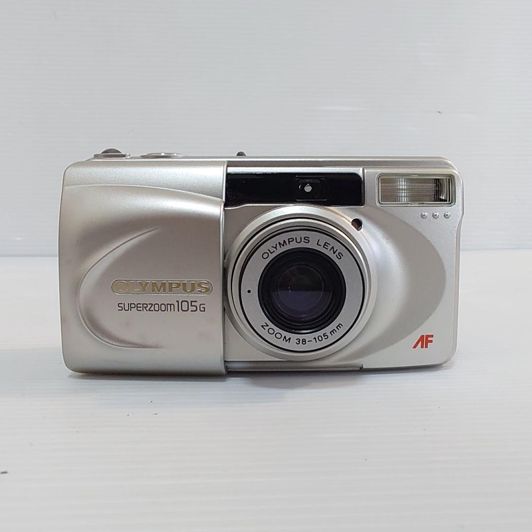 OLYMPUS SUPER ZOOM 105G 35mm Point & Shoot Film Camera | eBay