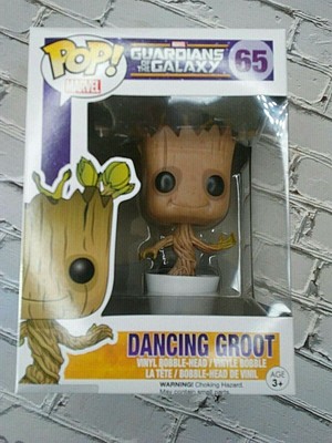 baby groot bobble head
