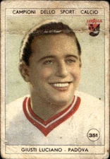 Lavazza 1950 Sports Champions Figure No. 351 Padua Justi