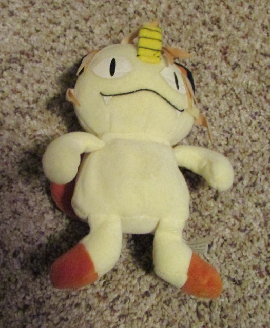 stuffed meowth