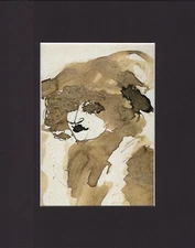 8X10" Matted Print Art Picture Painting Pablo Picasso: Portrait Suzanne Bloch