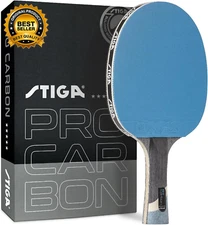 Pro Carbon Performance-Level Table Tennis Racket with Carbon Technology for Tour