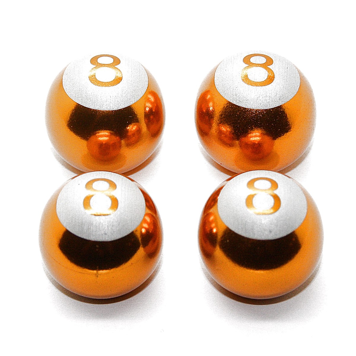 8 ball alloy tyre valve caps set of 4 RED - Bulldog Billiards UK 8 ball alloy tyre valve caps set of 4 RED - Bulldog Billiards UK